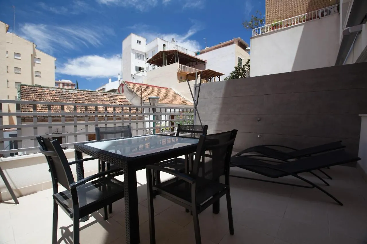 Malaga Andes Beach location